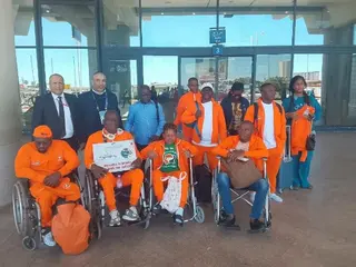 استعدادًا للبطولة الإفريقية للحمل بالقوة لذوي الهمم.....وصول أولى البعثات إلى وهران
