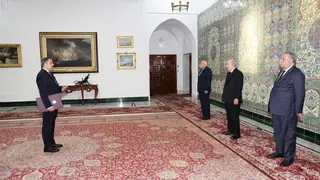 رئيس الجمهورية يشرف على مراسم تقديم أوراق اعتماد ستة سفراء