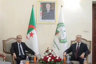 رئيس السلطة الوطنية المستقلة للانتخابات يستقبل رئيس حزب التجديد الجزائري
