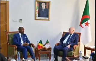 وزير الصناعة و وزير التعاون الكونغولي يزوران مصنع الاسمنت بمفتاح