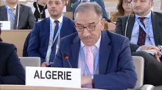 مجلس حقوق الانسان الأممي : الجزائر تدعو المجتمع الدولي إلى الوفاء  بالتزاماته تجاه الشعب الصحراوي