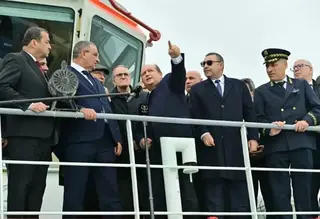 الوزير الأول يقف على مدى تقدم أشغال مشروع توسعة ميناء عنابة