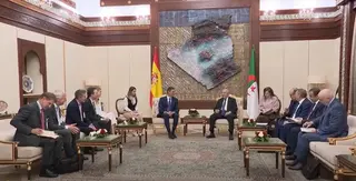 رئيس الجمهورية يستقبل رؤساء مؤسسات إسبانية