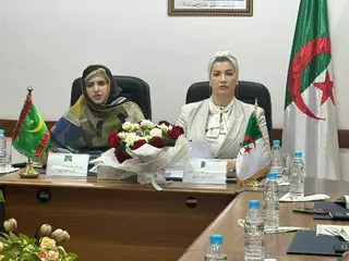 مولوجي تستقبل وزيرة العمل الاجتماعي والطفولة والاسرة  الموريتانية