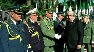 رئيس الجمهورية يصل إلى قصر الشعب للإشراف على مراسم إحياء الذكرى الـ 71  لاندلاع الثورة التحريرية