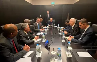 ناصري يلتقي بأنغولا مع رئيس الجمعية الوطنية للسلطة الشعبية لجمهورية كوبا