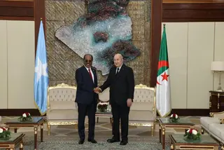 رئيس الجمهورية يترأس مع نظيره الصومالي مراسم التوقيع على عدة اتفاقات تعاون  بين البلدين