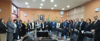 آيت مسعودان يشرف على تنصيب اللجنة القطاعية التنسيقية للتكفل بمرضى  السرطان