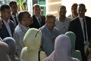 بداري يزور الاقامة الجامعية للبنات دالي "ابراهيم 2 "