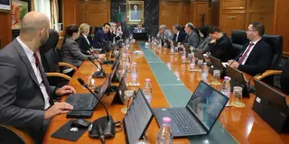 عرقاب يبحث افاق الشراكة والاستثمار بين سوناطراك وسكاتك النرويجية