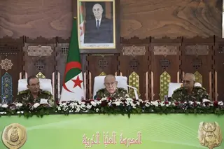 باسم رئيس الجمهورية, الفريق أول السعيد شنقريحة يشرف على تنصيب المدير الجديد للمدرسة العليا الحربية