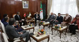 سعيود يستقبل رئيس المجلس الوطني للأقاليم والجهات التونسي