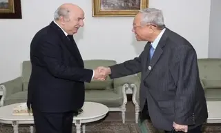 رئيس الجمهورية يستقبل الرئيس التنفيذي لمجمع ليون