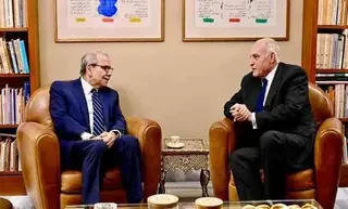 السيد عطاف يستقبل من قبل رئيس الحكومة اللبنانية