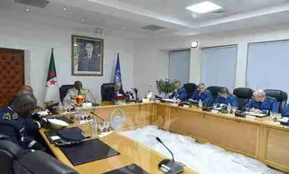 وفد رفيع المستوى من قوات الشرطة الوطنية لجمهورية الكونغو يزور المديرية العامة للأمن الوطني