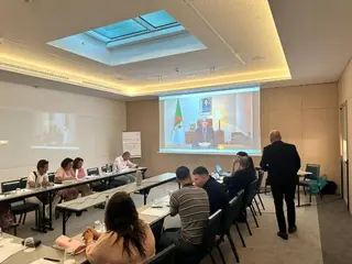 شايب وواضح يشاركان بنيس في لقاء حول المقاولاتية في خدمة حاملي المشاريع من أبناء الجالية