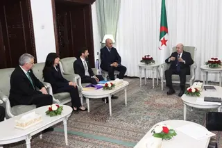 رئيس الجمهورية يستقبل وفدا عن شركة شيفرون الأمريكية