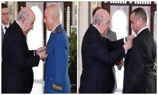 رئيس الجمهورية يسدي وساما بدرجة عشير لكل من المدير العام للأمن الوطني والرئيس المدير العام لسونلغاز