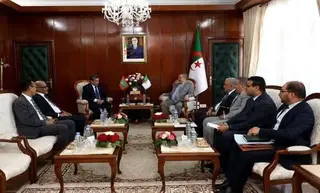 مراد يستقبل الأمين العام لوزارة الداخلية الموريتانية