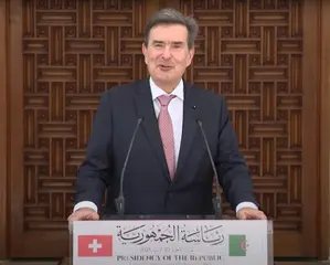 سفير سويسرا يشيد بمستوى علاقات بلاده مع الجزائر