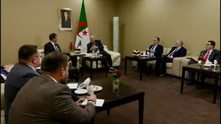 عطاف يستقبل نظيره البيلاروسي