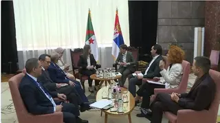 بوفدش تجري ببلغراد محادثات ثنائية مع نظيرتها الصربية