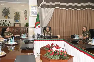 الفريق أول السعيد شنقريحة يشرف على تنصيب المدير المركزي لأمن الجيش
