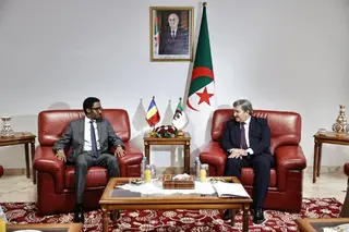 وزير الاتصال يستقبل نظيره التشادي