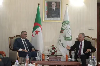 رئيس السلطة الوطنية المستقلة للانتخابات يستقبل المدير العام لوكالة الأنباء الجزائرية
