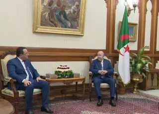 رئيس الجمهورية يستقبل الأمين العام للتجمع الوطني الديمقراطي