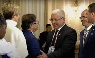 السيد بوغالي ينقل تهاني الرئيس تبون الى الرئيس الكولومبي الجديد غوستافو  بيترو