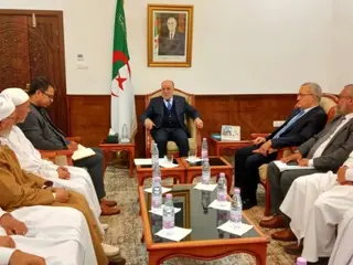 بلمهدي يستقبل الدفعة الخامسة من الأئمة الموفدين للتدريب بأكاديمية  الأزهر بمصر