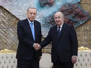 الرئيس أردوغان يؤكد إرادة بلاده في تعزيز تعاونها مع الجزائر في مختلف  المجالات