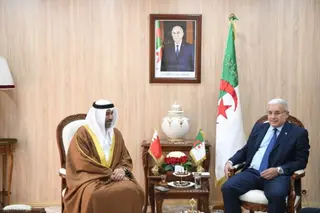بوغالي يستقبل سفير مملكة البحرين بالجزائر