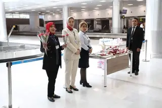 المطار الدولي الجديد لوهران يستقبل أول رحلة
