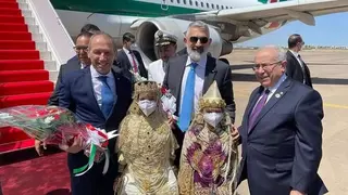 وزير الخارجية رمطان لعمامرة يستقبل حاكمي جمهورية سان مارينو