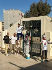 شباب “إيسطو” في مبادرة تطوعية  راقية: حملة لتنظيف وإعادة تهيئة مسجد الإمام الشافعي