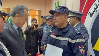 والي وهران يشرف على مراسم إحياء اليوم العالمي للحماية المدنية