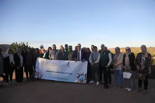 للتعرف عن قرب على منشآت الري وسلسلة التموين بالمياه....صحفيون وإعلاميون في زيارة إلى سد دزيوة بعين تموشنت