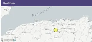 هزة أرضية بشدة 3.5 درجات على سلم ريشتر بباتنة