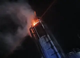 غليزان: السيطرة على حريق بمصنع للزفت ببلعسل