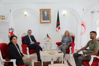 حملاوي تستقبل ممثل اللجنة الدولية للصليب الأحمر بالجزائر