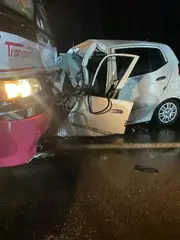 وفاة شخصين وجرح اثنين في اصطدام حافلة بسيارة بسعيدة