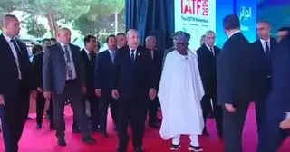 رئيس الجمهورية يزور أجنحة معرض التجارة البينية الافريقية 2025