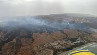 حريق غابة  بورحمة بمستغانم: مصالح الحماية المدنية تسيطر على الوضع وتتفادى الكارثة