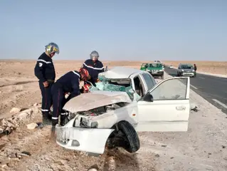 حوادث المرور : وفاة 6 أشخاص وإصابة 294 آخرين خلال ال24 ساعة الأخيرة