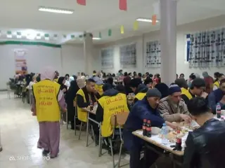 جمعية الأمان لرعاية و تربية الأيتام بتيارت :إفطار جماعي على شرف الأيتام بالسوقر