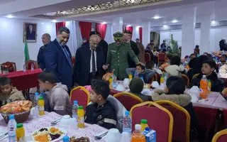 في مبادرة إنسانية تعزز قيم التضامن :والي البيض نور الدين بلعريبي يشارك اليتامى مائدة الإفطار