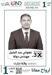 عبد الجليل فغولي مترشح عن حزب التجمع الوطني الديمقراطي بتيارت...  "نراهن على الكفاءات لخدمة  الولاية   "