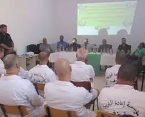 في إطار اتفاقية تعاون بين وزارتي العدل والثقافة  .:دورة تكوينية لفائدة نزلاء مؤسسة إعادة التأهيل بسفيزف